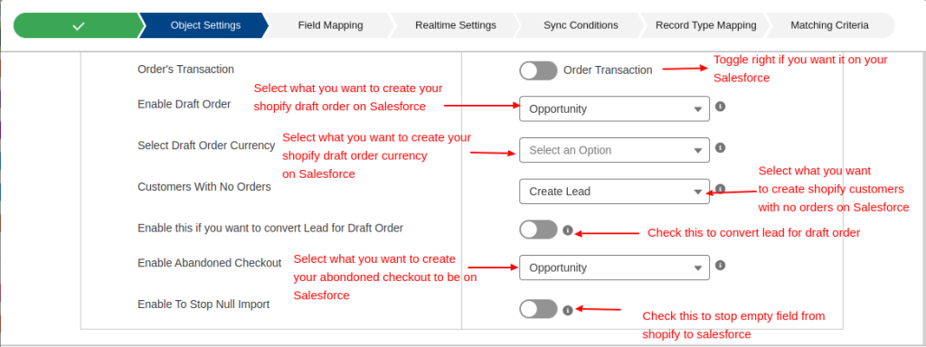salesforce shopify connector