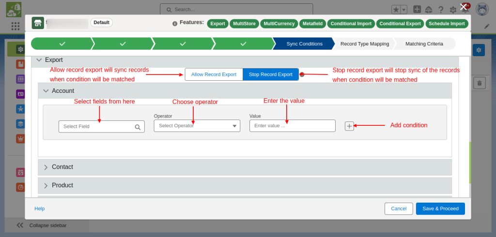 salesforce shopify connector