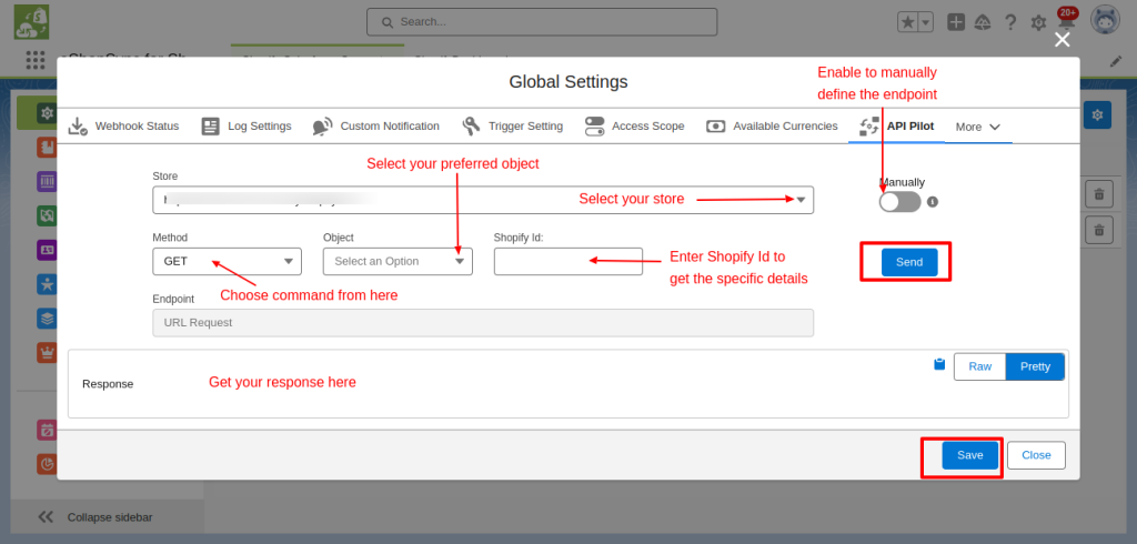 salesforce shopify api pilot