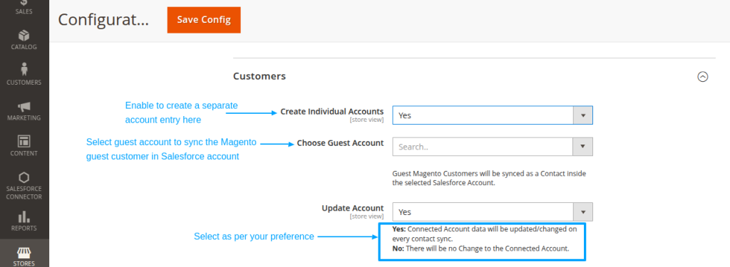 magento 2 customers