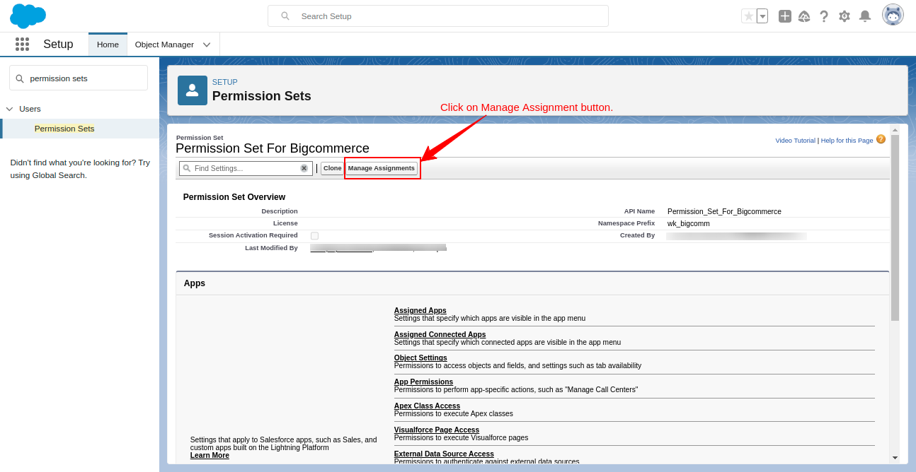 Manage Assignment for Permission-Sets-Salesforce
