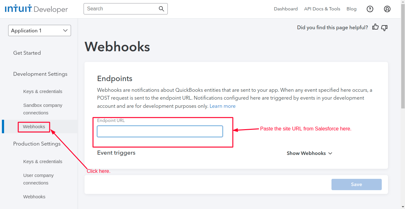 Webhook in QuickBooks