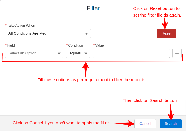 Filter option in Xero Salesforce connector.png