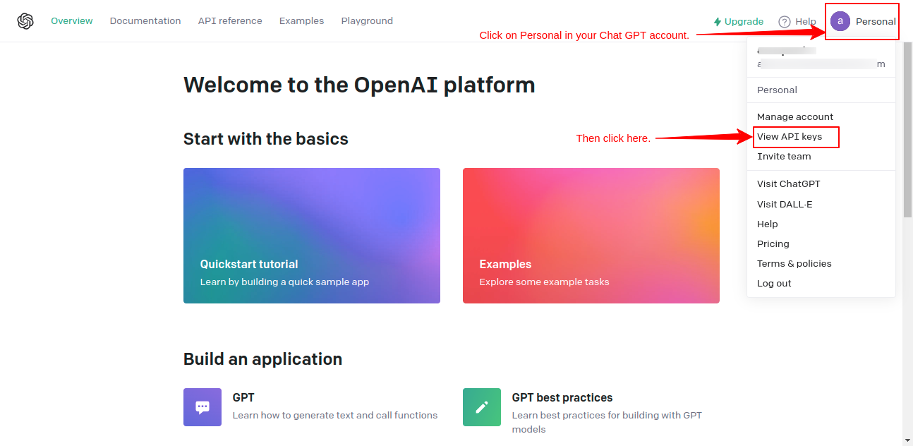 Chat GPT-OpenAI-API