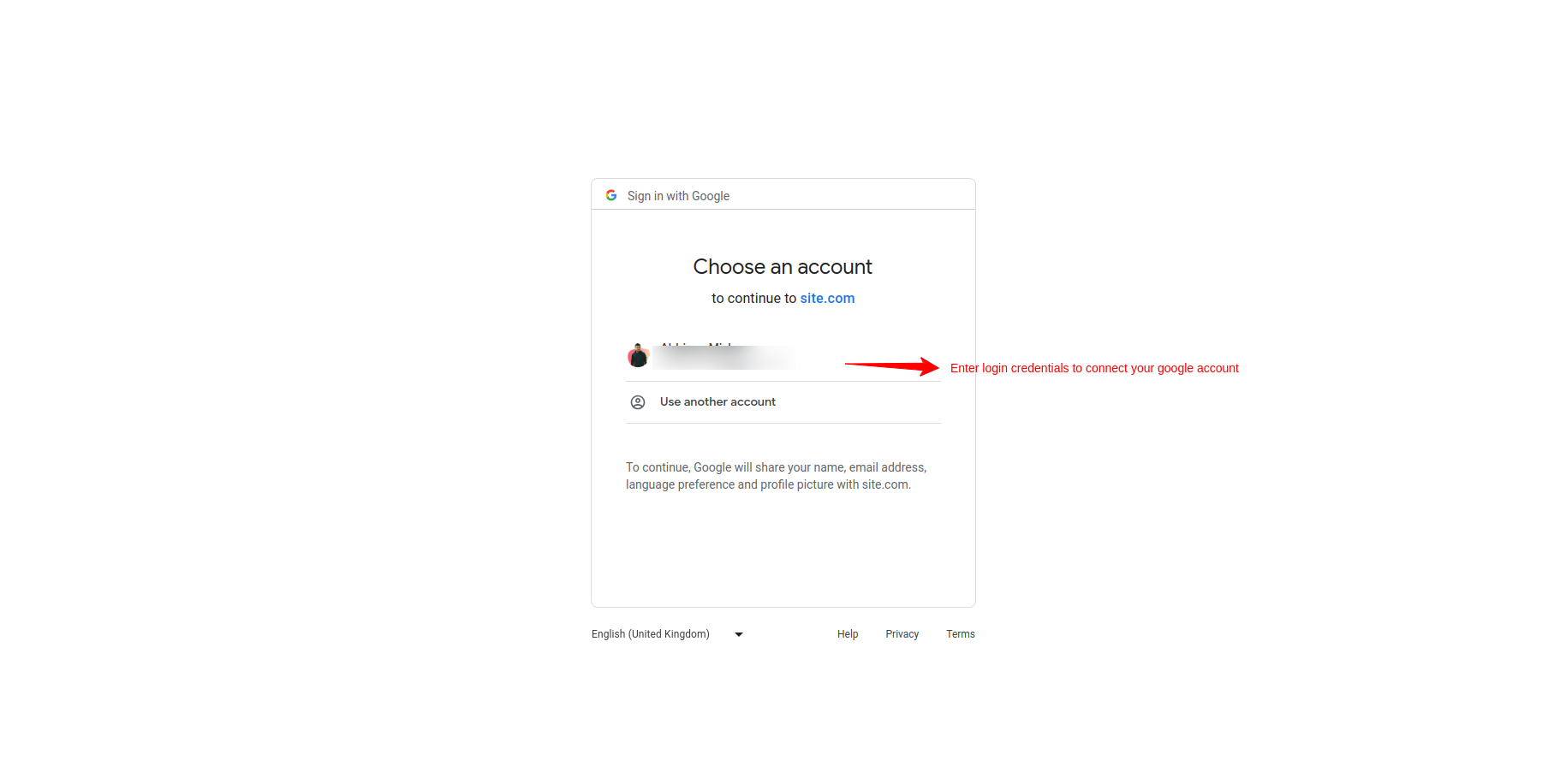 Login with your gmail account to authorize Google Fit account