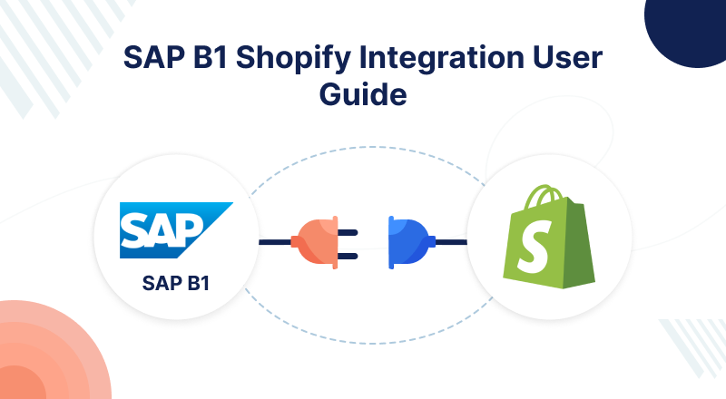 SAP B1 Shopify Integration User Guide-banner
